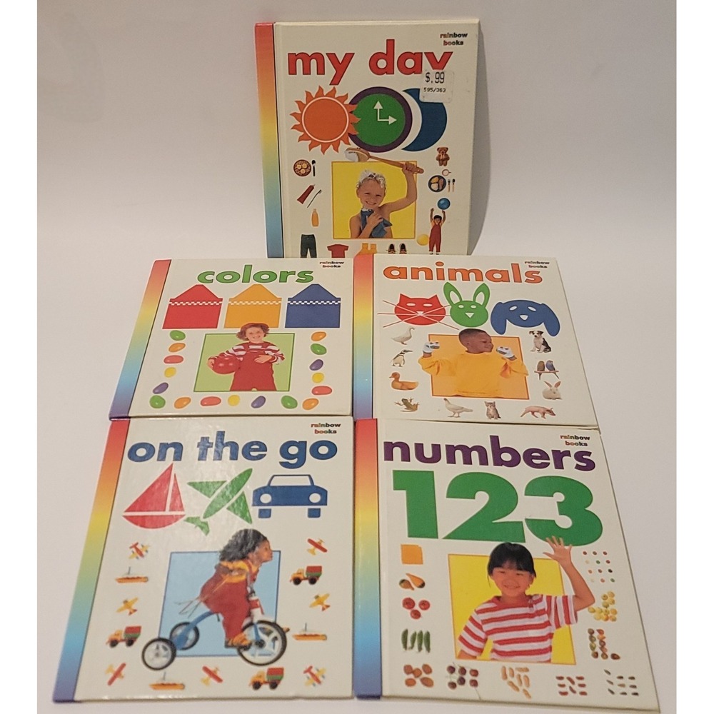 VTG My Rainbow Books LOT OF 5